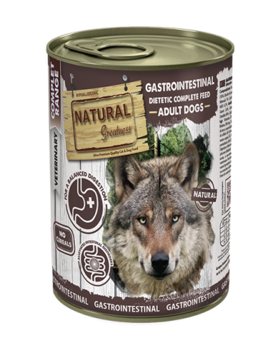 NATURAL GREATNESS - DIETA VETERINARIA | GASTROINTESTINAL LATA 400 G