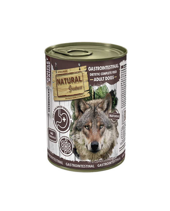 NATURAL GREATNESS - DIETA VETERINARIA | GASTROINTESTINAL LATA 400 G