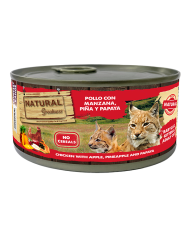 NATURAL GREATNESS (CAT) - POLLO CON MANZANA, PIÑA Y PAPAYA 185 G
