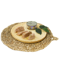 NATURAL GREATNESS (CAT) - CODORNIZ CON RIÑONES DE CERDO, ZANAHORIAS, JUDÍAS Y TOMILLO 170 G