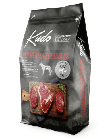 KUDO - ADULTO CARNE ROJA (MEDIUM/MAXI)