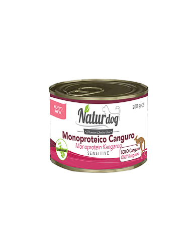 NATURDOG - MONOPROTEICO CANGURO SENSITIVE