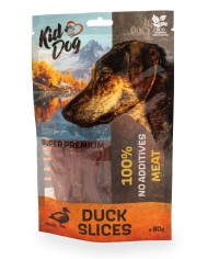 KIDDOG - SUPER PREMIUM Pechuga de Pato sin aditivos (80 G)