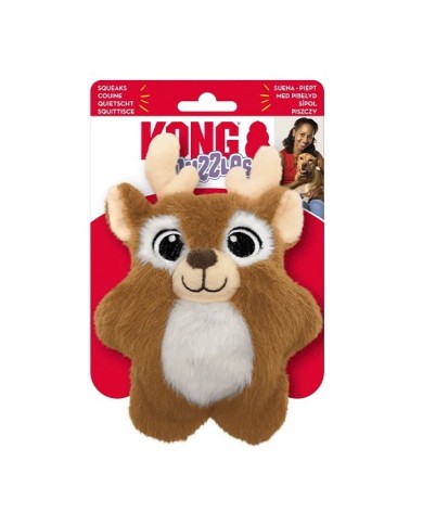 KONG - Holiday Snuzzles Reindeer S | Juguete Navideño para perros