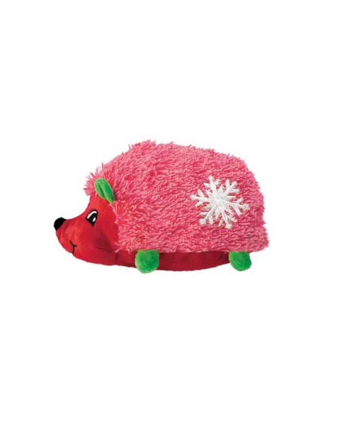 KONG - Holiday Comfort Hedgehug M | Juguete Navideño para perros