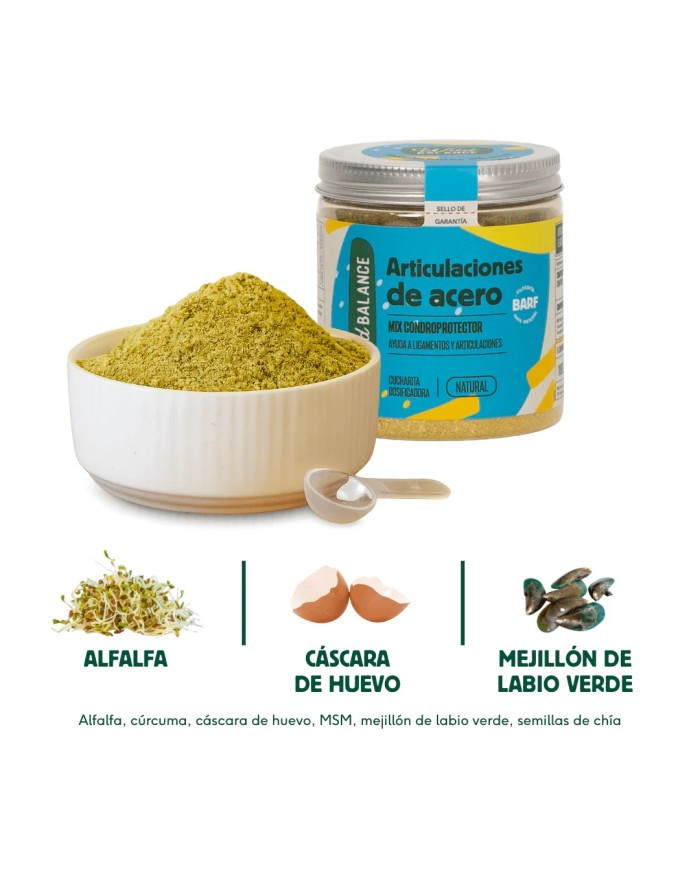 ARTICULACIONES DE ACERO - Condroprotector natural