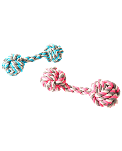 DUVO - Mordedor Manicuerna de tela 40 CM